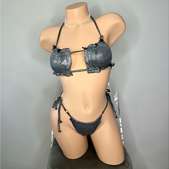 𝅺2 Piece Sparkle Bikini - Picture 1 of 13